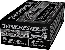 Winchester Super Suppressed 9mm