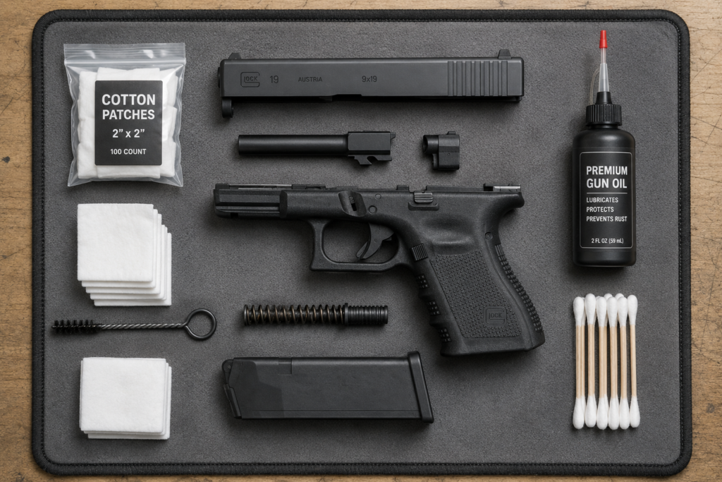 how to clean your Glock properly