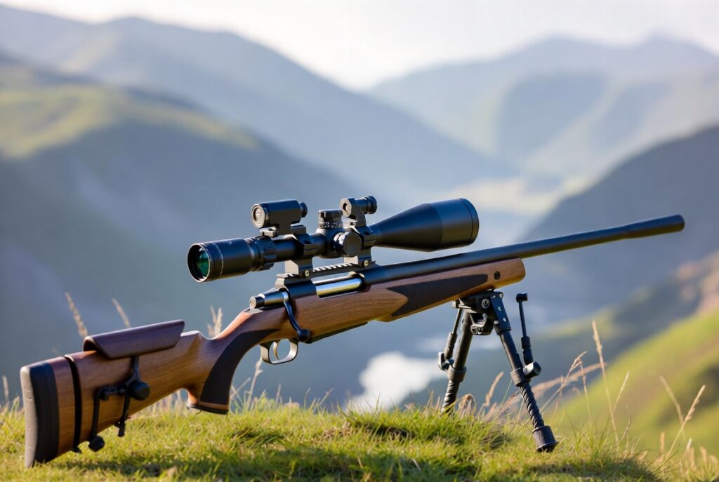 On long range Hunting Rifles Section